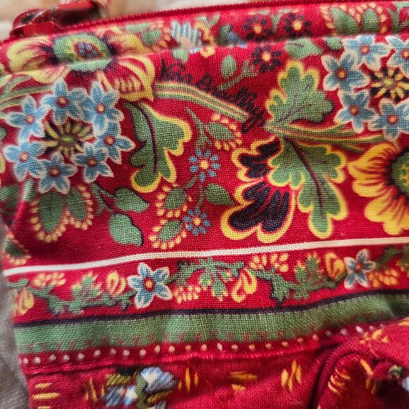 Vintage Vera Bradley Red Provincial Floral Shoulder Bag Retired Cottagecore READ - Picture 13 of 16